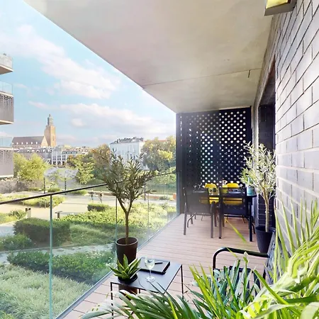 Z Tarasem I Widokiem Na Rzeke Wroapart-pl - With Terrace And River View Wroapart Appartement *