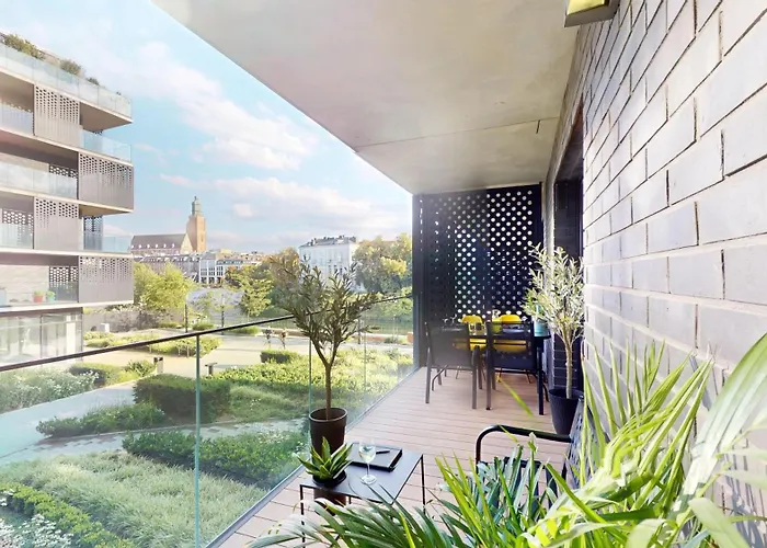 Z Tarasem I Widokiem Na Rzeke Wroapart-pl - With Terrace And River View Wroapart 브로츠와프